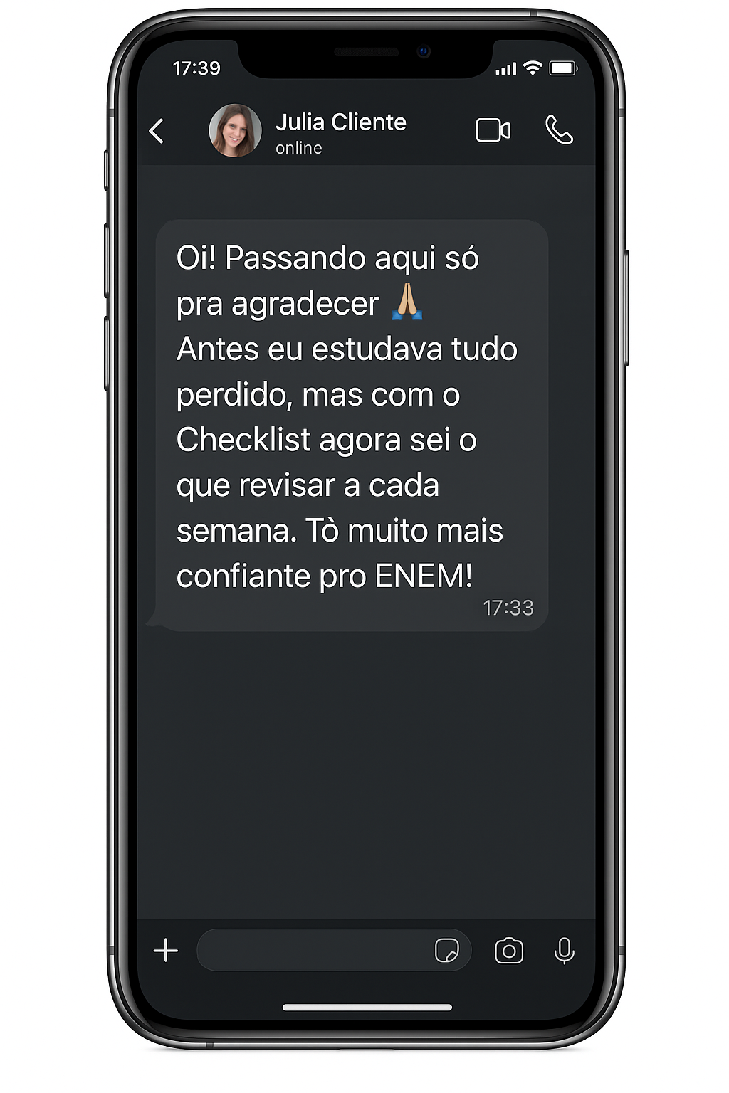 Depoimento WhatsApp 3